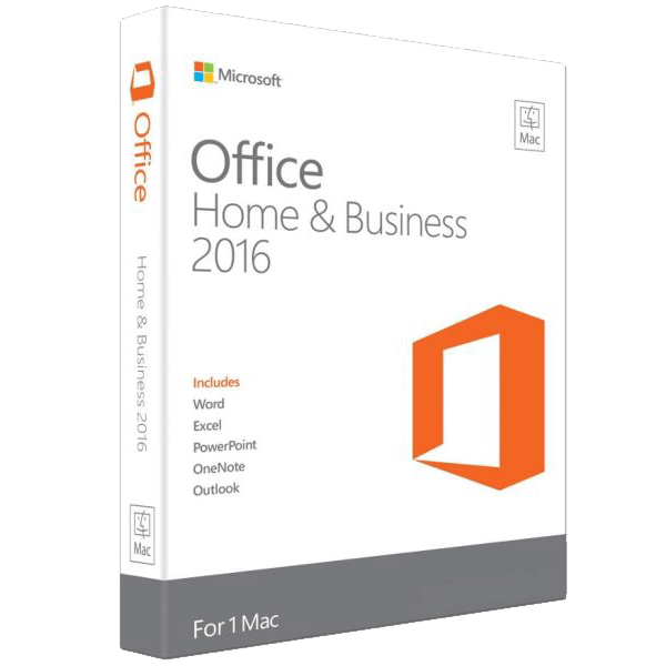 Microsoft Office Home & Business 2016 pour MAC – 1 PC